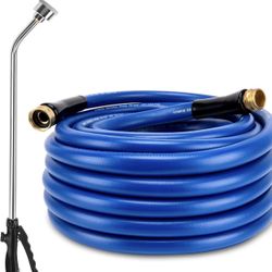 5/8" Garden Hose 50 ft Water Hose Heavy Duty,