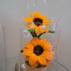 Eternal Flower Made From Pipes Cleaners 