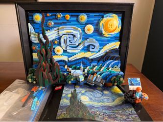 LEGO - Van Gogh Starry Night
