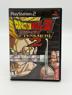 Dragon Ball Z Budokai Tenkaichi 2 PS2 Game Tested CIB