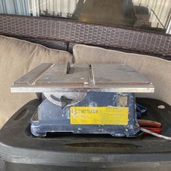 Wet Tile Saw