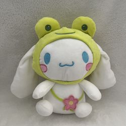 Frog Cinnamoroll Plushie
