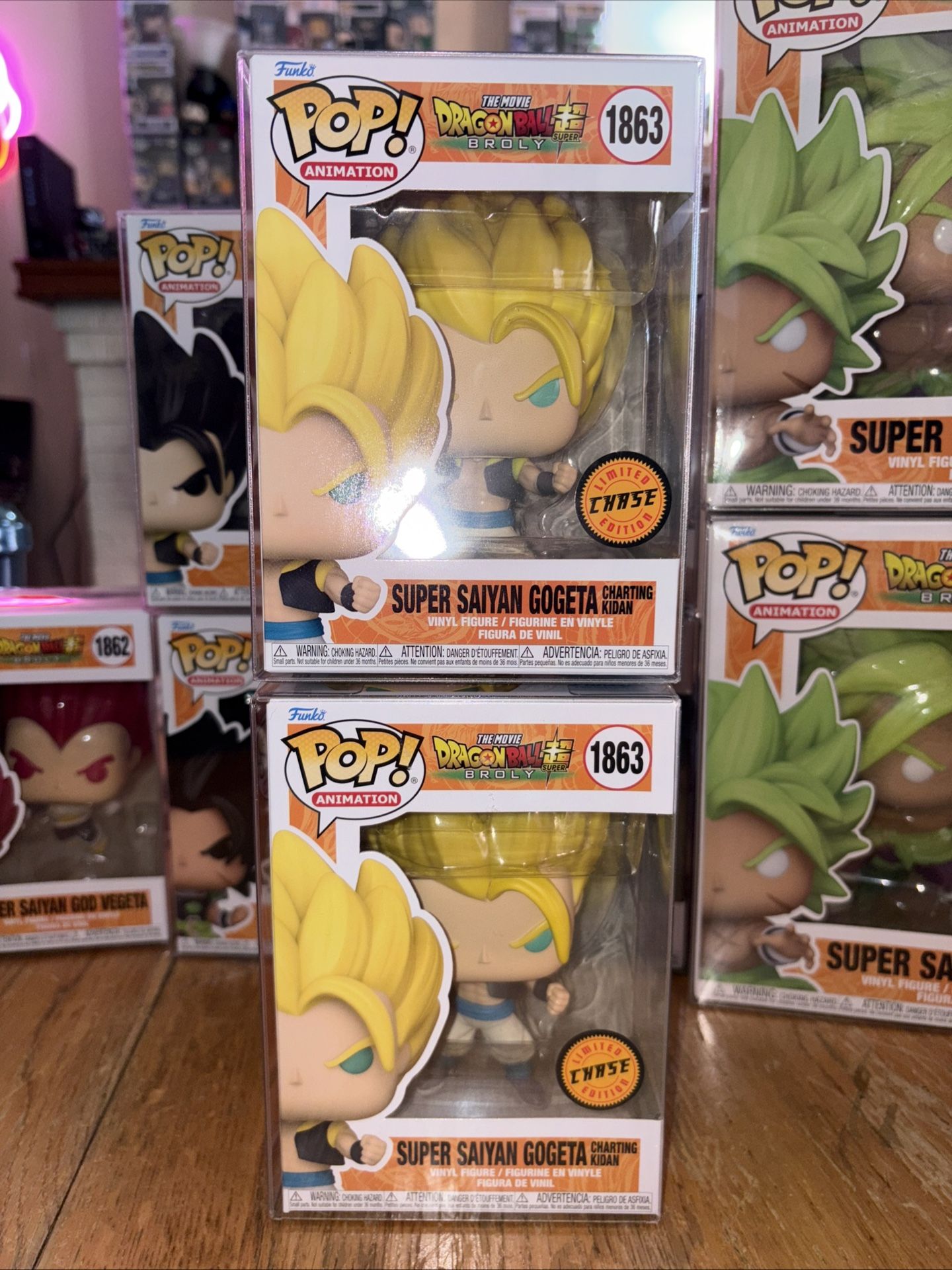 Funko Pop #1863 Super Saiyan Gogeta Charting Kidan DragonBall Super Broly CHASE