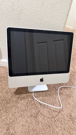 Apple iMac All-in-One Desktop Computer – 20” – Silver – Good Condition