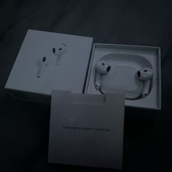 Airpods 4 gen noise cancellation (New)