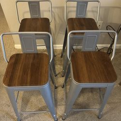 Bar Stools Set Of 4 