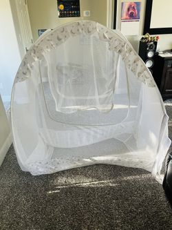 Barely Used Baby Crib Tent