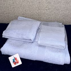 Set de 3 Toallas de Algodón