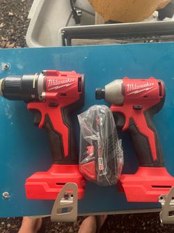 Milwaukee drill and driver