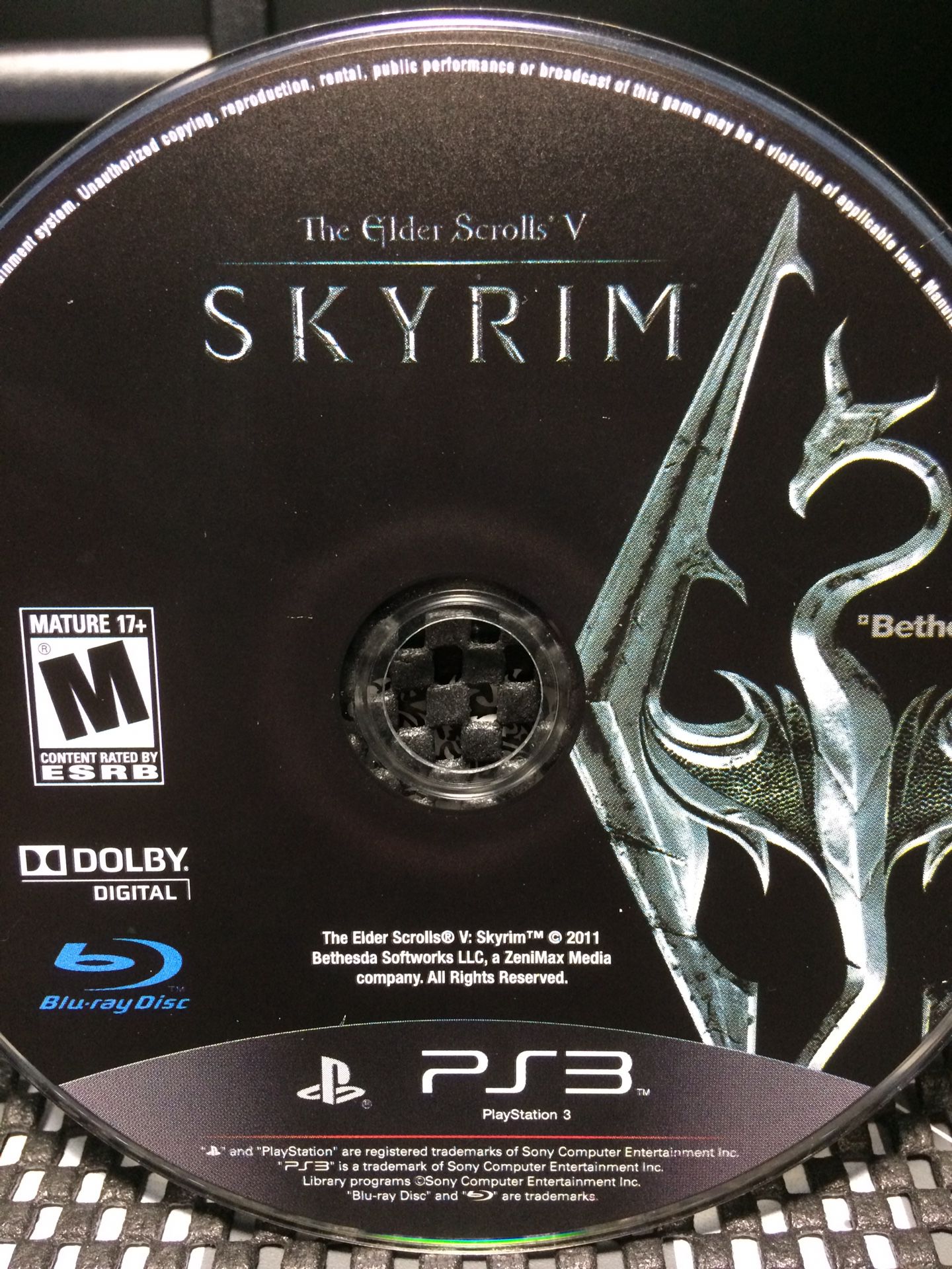 PS3 The Elder Scrolls V: SKYRIM