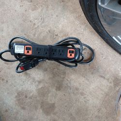 Furniture Brand Surge Protector With Wired Remote Off And On