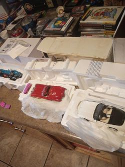 Franklin mint Corvette lot all complete all like brand new $60