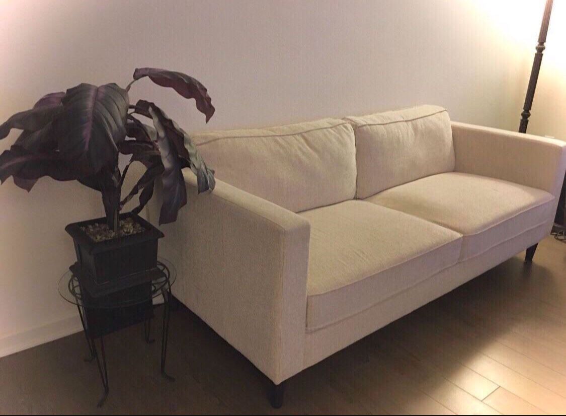Fabric Beige Sofa