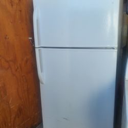 Refrigerator top and bottom. Gets nice and cold