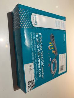 Smart Choice 6’ Dishwasher Installation Kit w/ Power Cord – Complete Kit