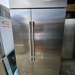 42" GE CAFE BUILT IN STAINLESS STEEL REFRIGERATOR 