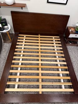 C&B bed frame queen