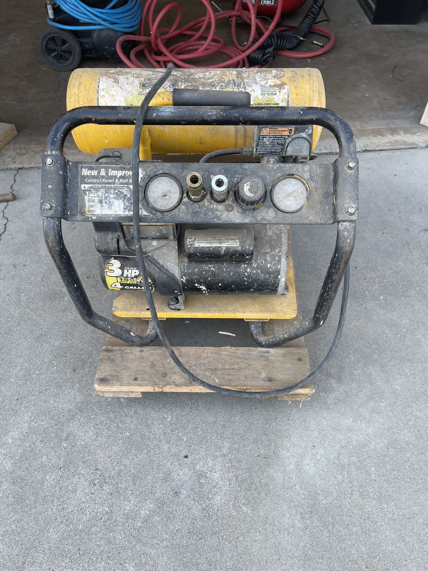 Air Compressor and Air holes