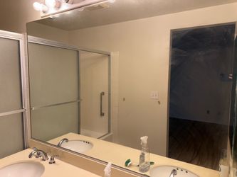 Free 2 large wall mirrors - great for home gym