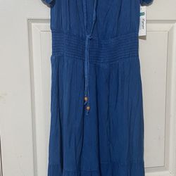 Dress / Washed Denim Look 