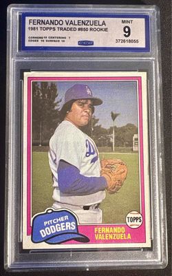 Fernando Valenzuela 1981 Topps Traded Rookie Card