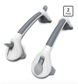 2 Pack Grab Bars for Bathroom Bathtubs/Paquete de 2 barras de agarre para bañeras de baño