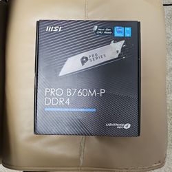 MSI B760M-P MOTHERBOARD Set