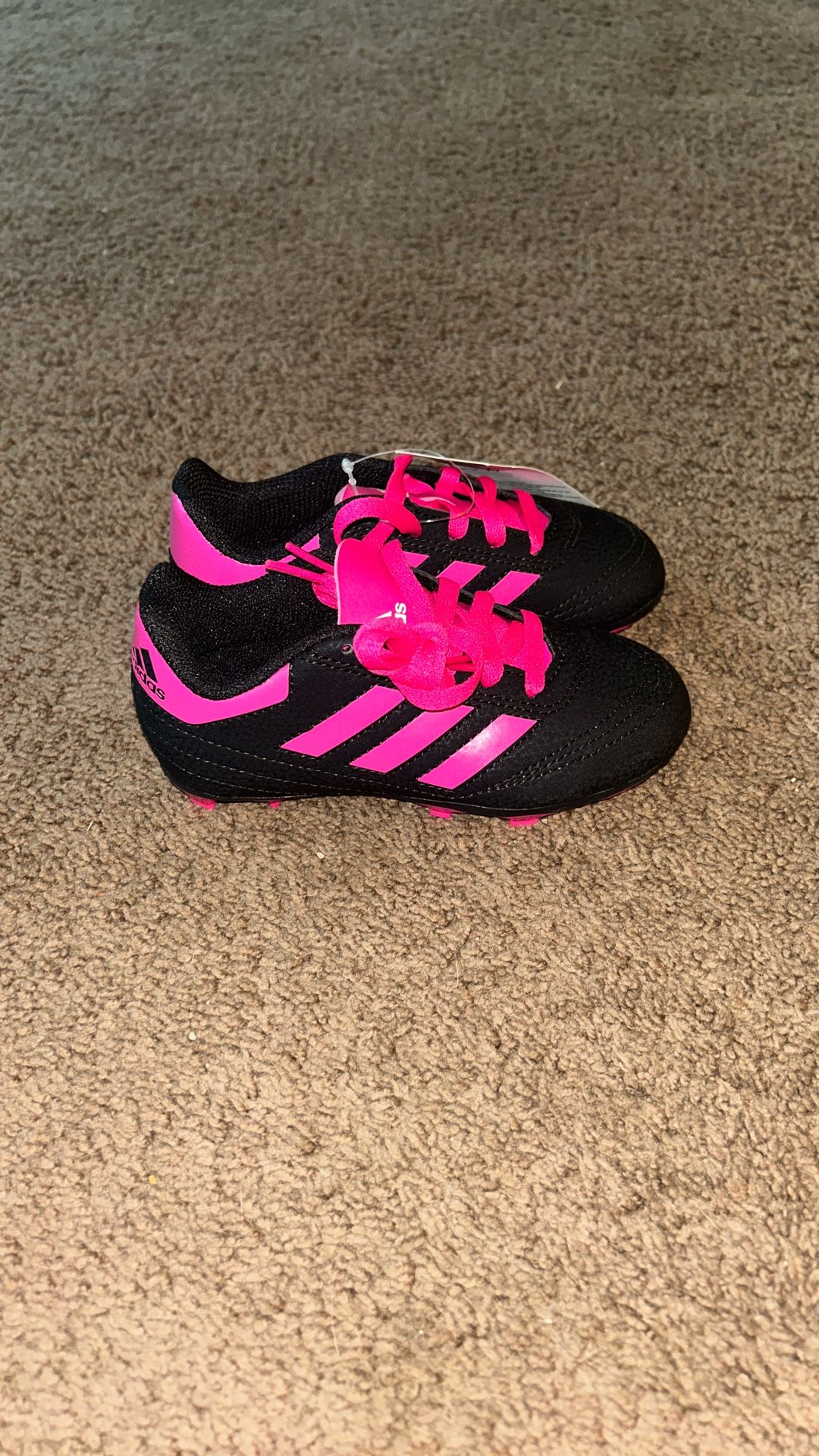 Adidas Kids Soccer Shoes and Guards