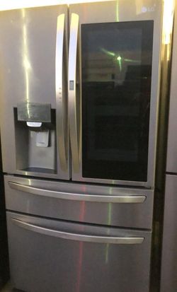 LG 4-Door Stainless Steel Fridge
