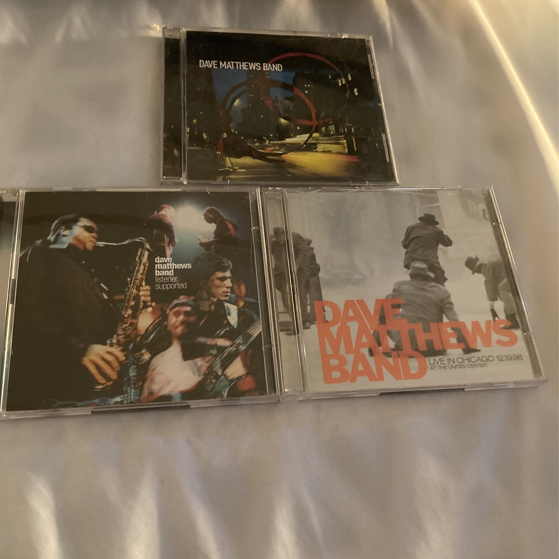 Dave Matthews 3 Double CD Sets