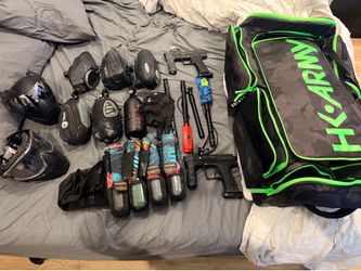 Paintball setup