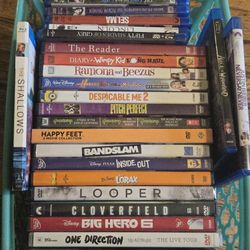 20 Nice movies, DVD's and blue rayes.