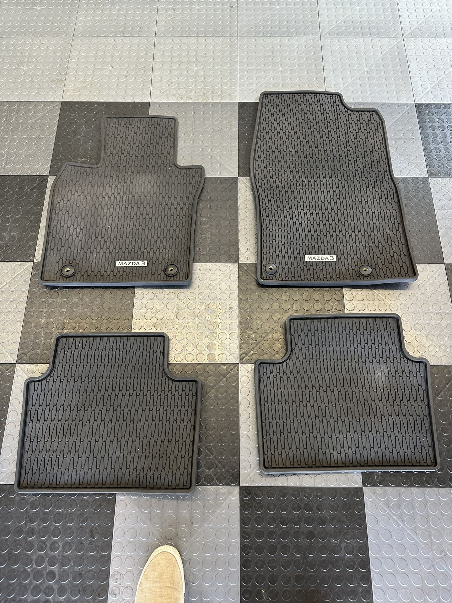 OEM 2021 Mazda 3 All Weather floor Mats