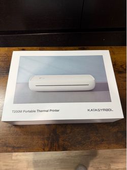Katasymbol T200M Portable Thermal Printer Wireless Bluetooth Printer