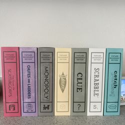 Game Set Vintage board games 