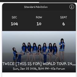 Twice Ticket