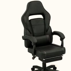 Dowinx Adjustable Soft breathable Cloth Gamer Chair With Adjustable Footrest And Recliner 