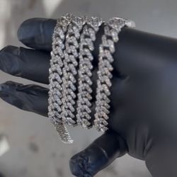 White Gold Diamond Chain 