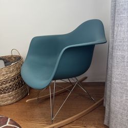 Midcentury Eames style rocking chair 