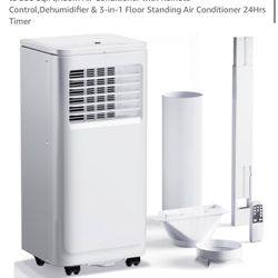 Brand New 8000 BTU PORTABLE AC UNIT WITH REMOTE