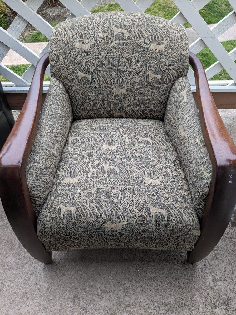 Gazelle Print Chair by Sam Moore