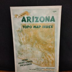 Arizona topo map index