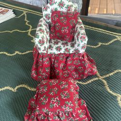 2 Small Doll Chairs 