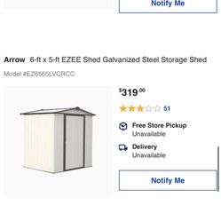New Storage Shad