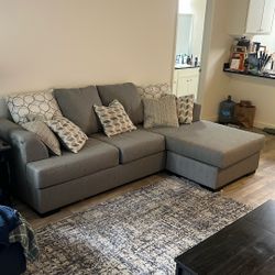 Sectional Sofa With Right Or Left Chaise