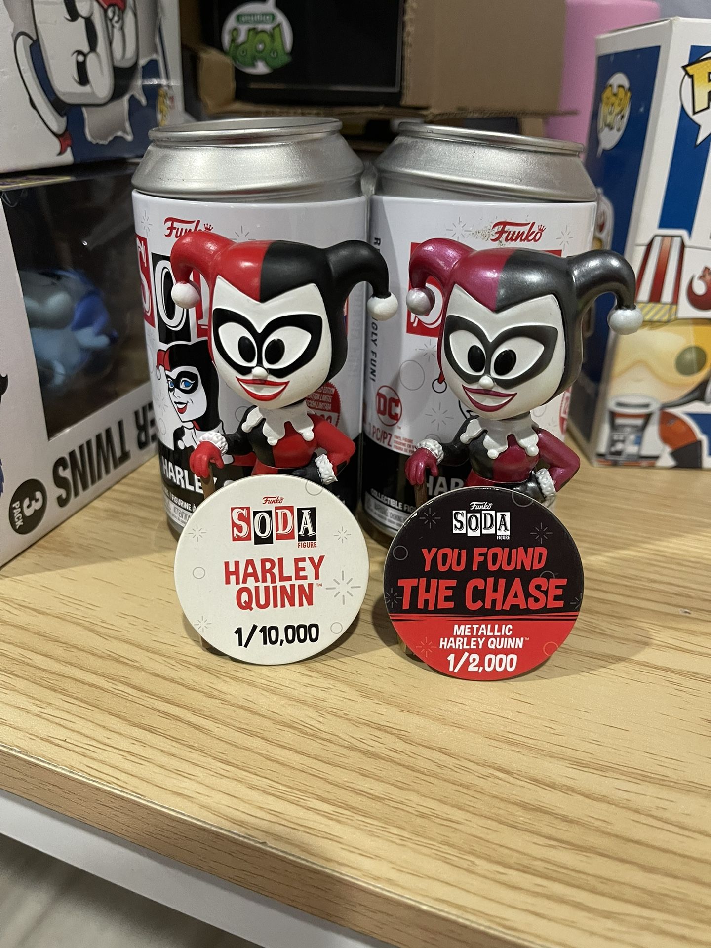 Harley Quinn Soda Set 