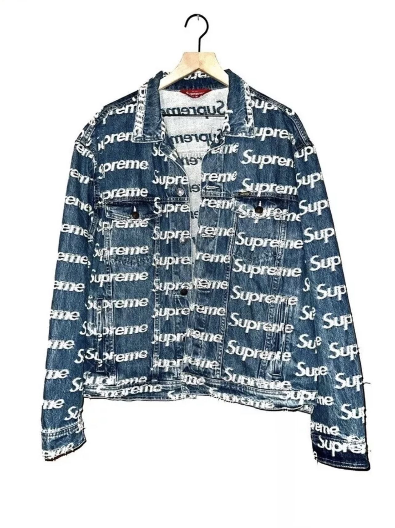 Supreme Frayed Denim Jacket