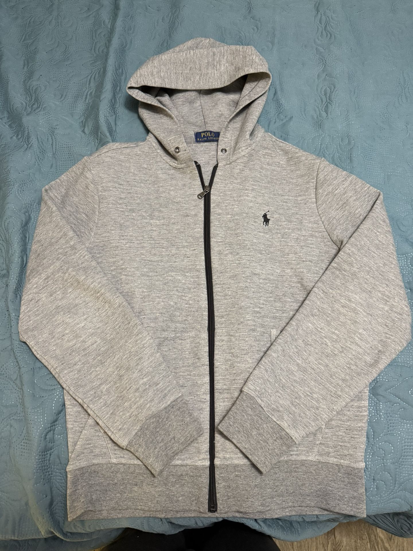 Grey Polo Ralph Lauren Zip Up Size S 