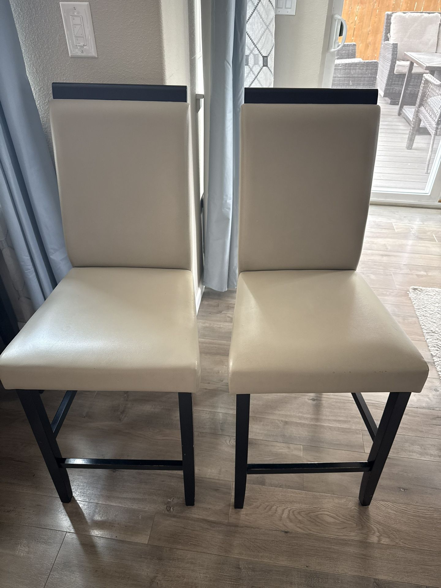 Two Strong Solid Stable Chairs