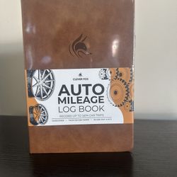 NEW AUTO MILEAGE LOG BOOK